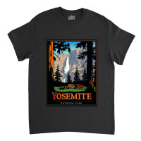 Yosemite Vintage National Park Classic T-shirt | Artistshot