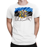 Estonia Flag Shirt Estonian Hand Gift T-shirt | Artistshot