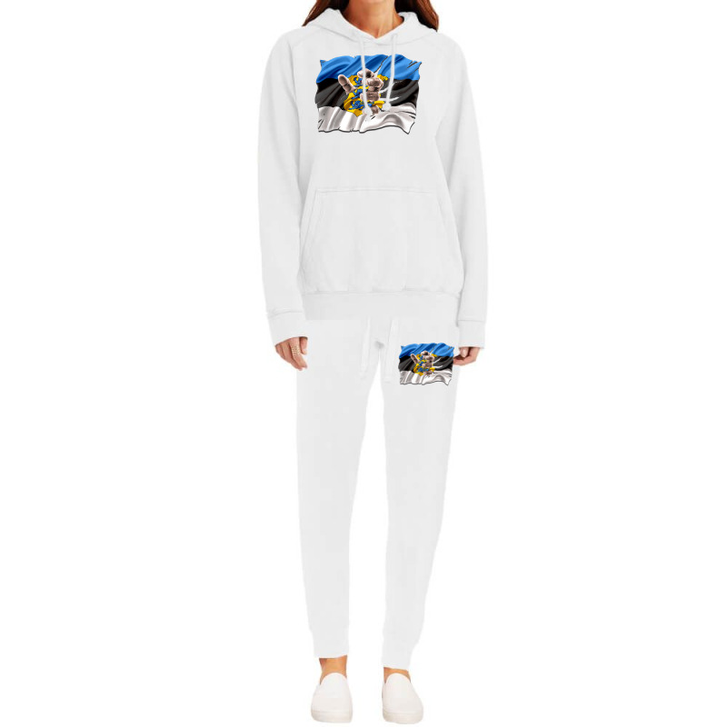 Estonia Flag Shirt Estonian Hand Gift Hoodie & Jogger Set | Artistshot