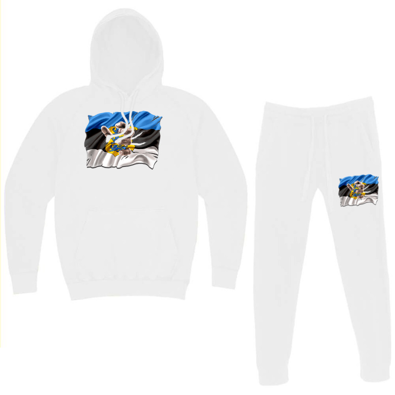 Estonia Flag Shirt Estonian Hand Gift Hoodie & Jogger Set | Artistshot