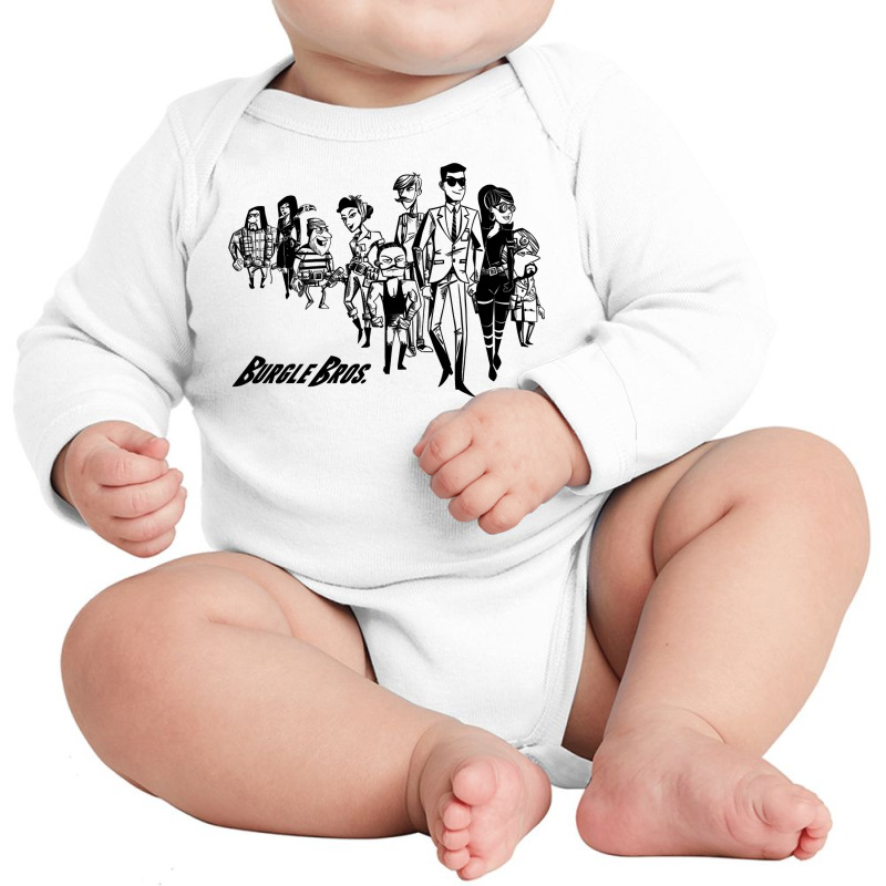 Burgle Bros Get In Get The Loot Get Out Official Art From Fowers Games Long Sleeve Baby Bodysuit | Artistshot