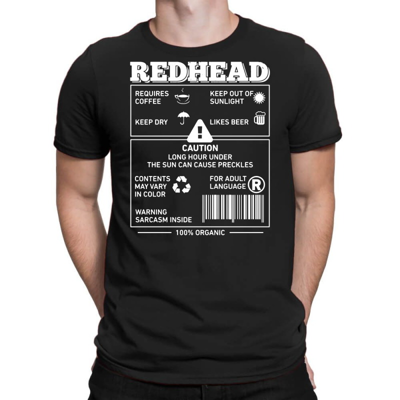 Funny t best sale shirts for redheads