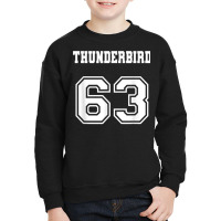 Jersey Style Thunderbird 63 1963 Muscle Classic Car T Shirt Youth Sweatshirt | Artistshot