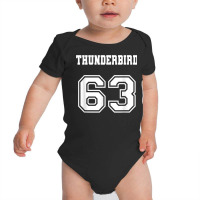 Jersey Style Thunderbird 63 1963 Muscle Classic Car T Shirt Baby Bodysuit | Artistshot