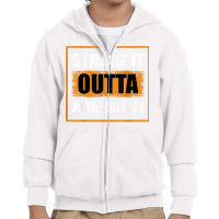 Straight Outta Johnson City Tennessee Usa Retro Hintage T Shirt Youth Zipper Hoodie | Artistshot