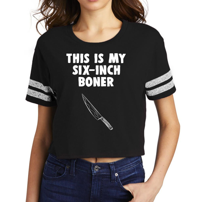 Funny Butcher T Shirt Boning Knife Humor Gift Scorecard Crop Tee by cm-arts | Artistshot