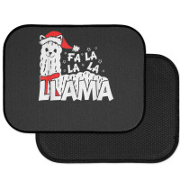 Cute Llama Shirt   Fa La La La Llama Christmas T Shirt Rear Car Mat | Artistshot