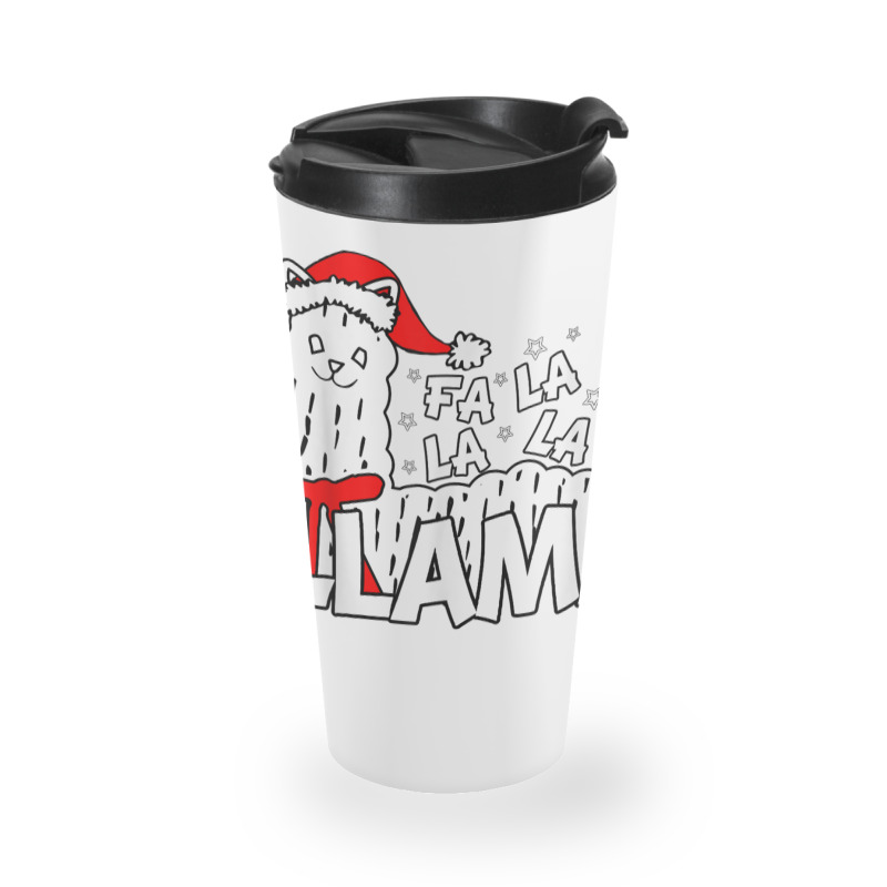 Cute Llama Shirt   Fa La La La Llama Christmas T Shirt Travel Mug | Artistshot