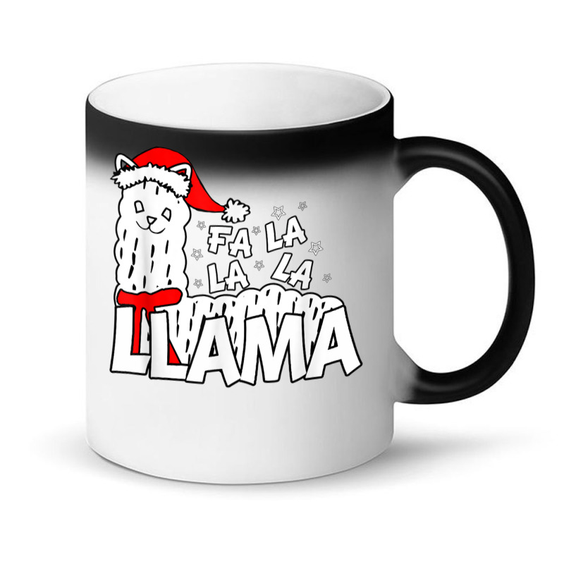 Cute Llama Shirt   Fa La La La Llama Christmas T Shirt Magic Mug | Artistshot