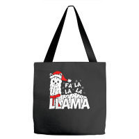 Cute Llama Shirt   Fa La La La Llama Christmas T Shirt Tote Bags | Artistshot