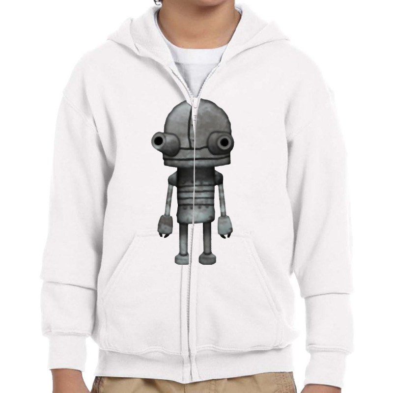 Machinarium Little Robot Youth Zipper Hoodie | Artistshot