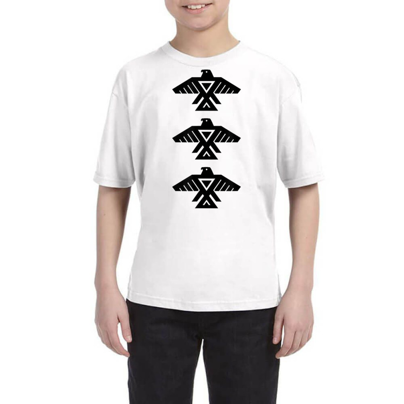 Thunderbird Trifecta T Shirt Bold Black Youth Tee | Artistshot