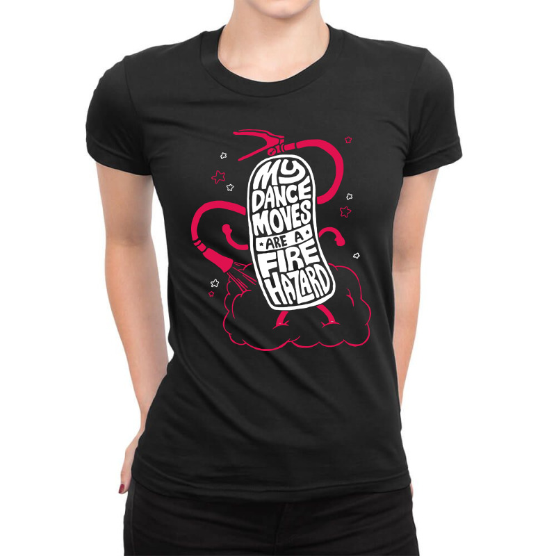 Fire Hazard Ladies Fitted T-Shirt by fejena | Artistshot