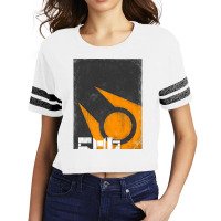 Combine Grunge Metal Print Scorecard Crop Tee | Artistshot