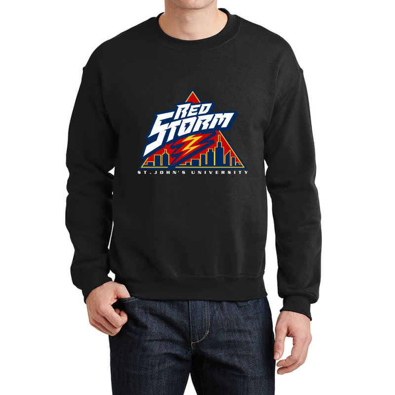 St. John's, Red Storm Crewneck Sweatshirt | Artistshot