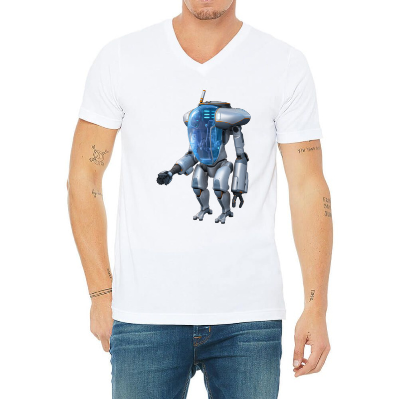 Exosuit V-Neck Tee by PamelaAnnHarris | Artistshot