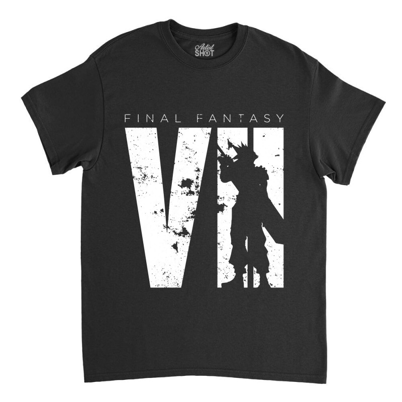 Final Fantasy Vii Minimal Classic T-shirt | Artistshot