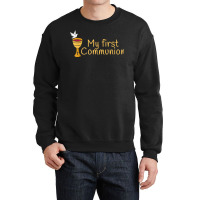 First Communion Christian Church Holy Grandson Son T Shirt Crewneck Sweatshirt | Artistshot