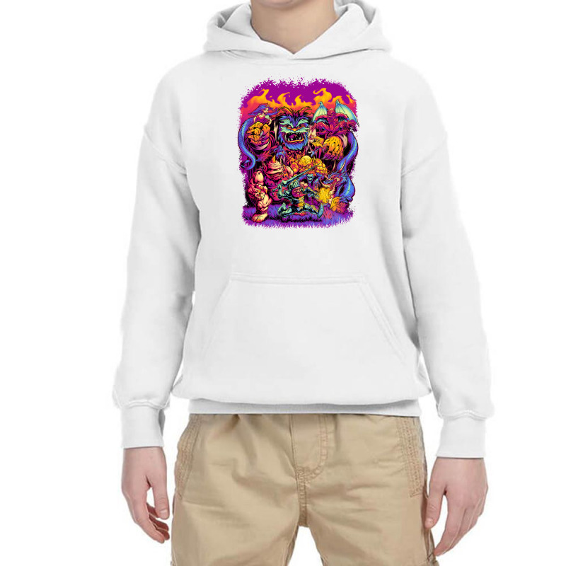 Ghosts 'n' Goblins Youth Hoodie by PamelaAnnHarris | Artistshot