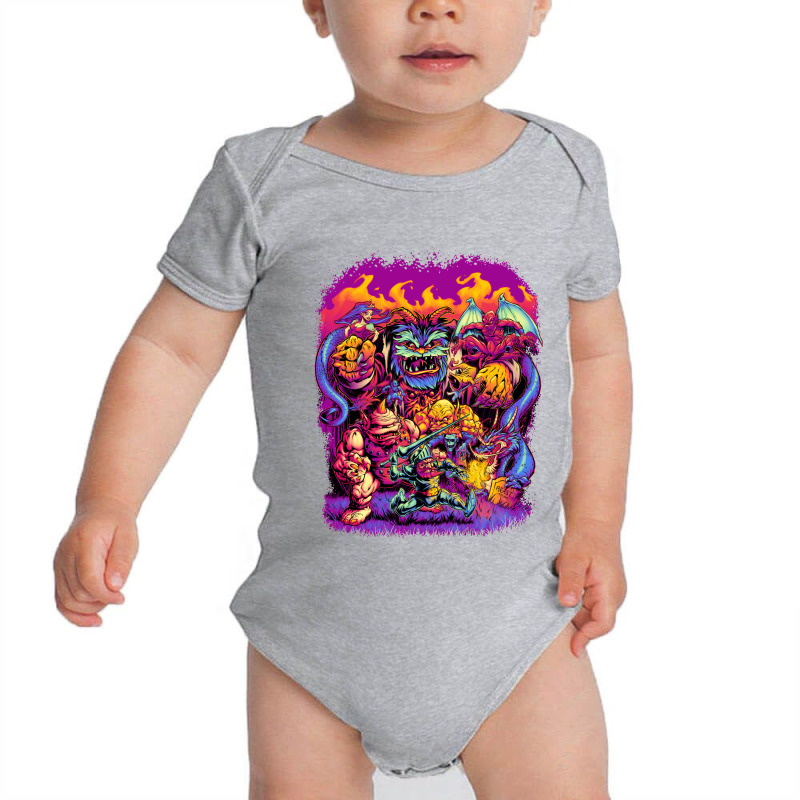 Ghosts 'n' Goblins Baby Bodysuit by PamelaAnnHarris | Artistshot