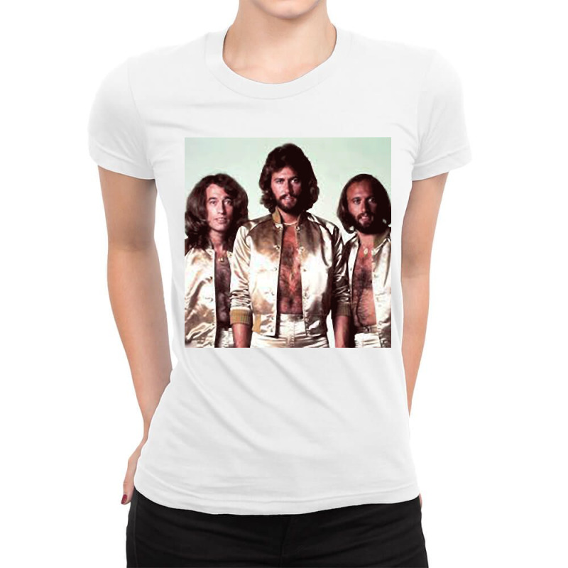 Bee Gees Ladies Fitted T-Shirt by cm-arts | Artistshot