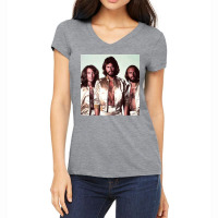 Bee Gees Women's V-neck T-shirt | Artistshot