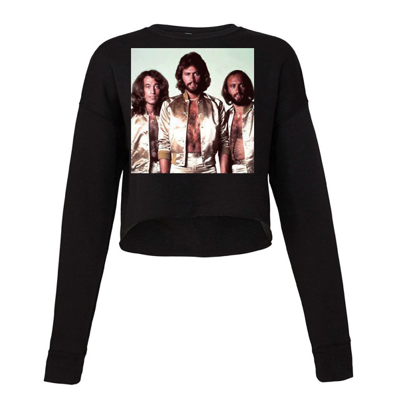 Bee Gees Cropped Sweater by cm-arts | Artistshot