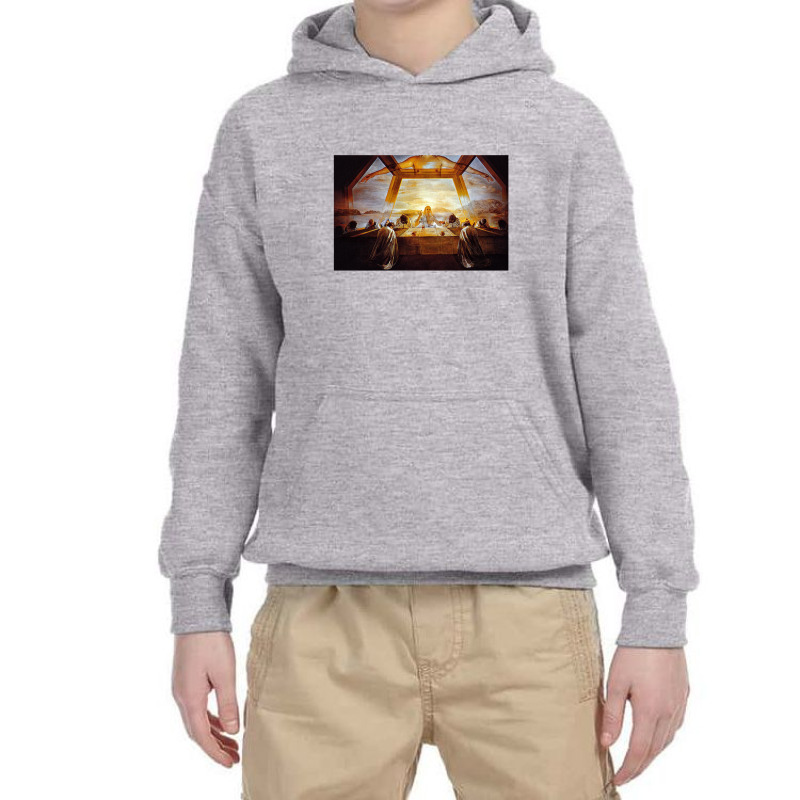 The Sacrament Of The Last Supper Dali Surrealist Youth Hoodie | Artistshot