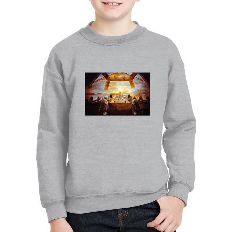 The Sacrament Of The Last Supper Dali Surrealist Youth Sweatshirt | Artistshot