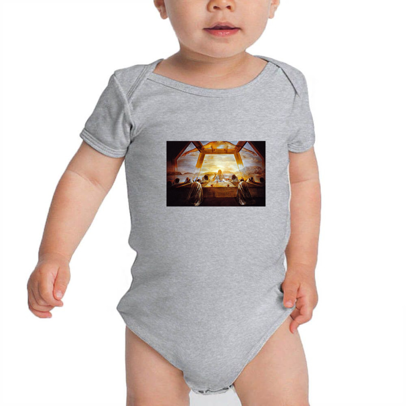 The Sacrament Of The Last Supper Dali Surrealist Baby Bodysuit | Artistshot