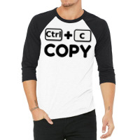 Copy Twins 3/4 Sleeve Shirt | Artistshot