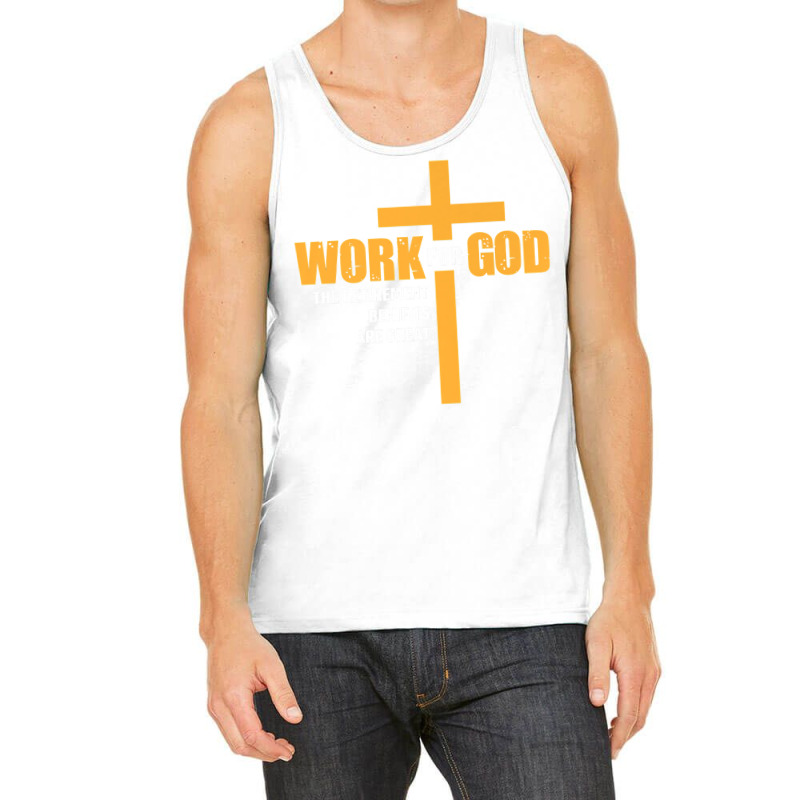 Work For God The Retirement Benefits Are Great Premium T Shirt Tank Top by cm-arts | Artistshot