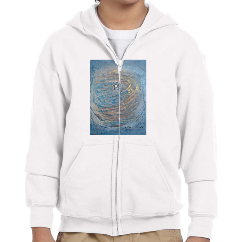 Eye Of Horus Youth Zipper Hoodie | Artistshot