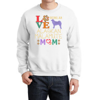 Alaskan Malamute Shirt Design For Alaskan Malamute Dog Lover Sweatshir Crewneck Sweatshirt | Artistshot