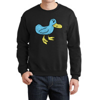 Blue Duck - That's Quacktastic! Crewneck Sweatshirt | Artistshot