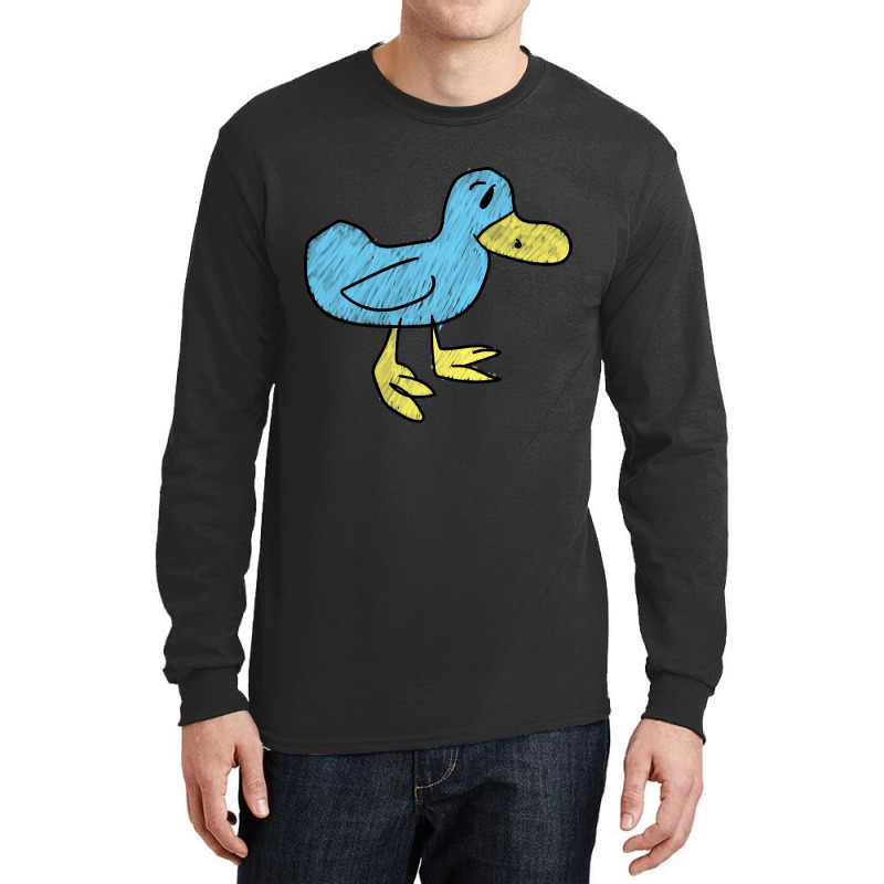 Blue Duck - That's Quacktastic! Long Sleeve Shirts | Artistshot