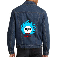 Thing Men Denim Jacket | Artistshot