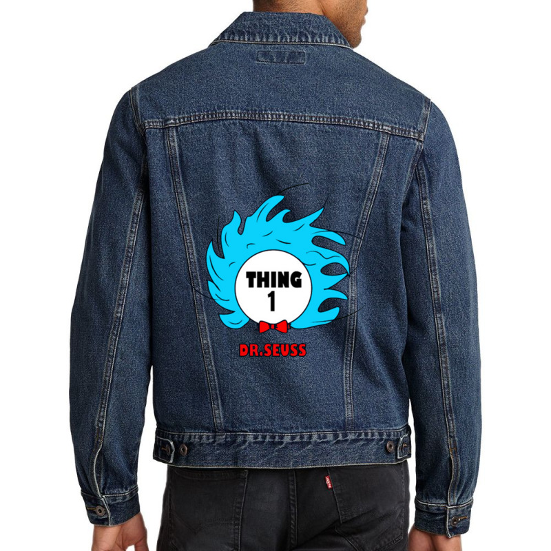 Thing Men Denim Jacket | Artistshot