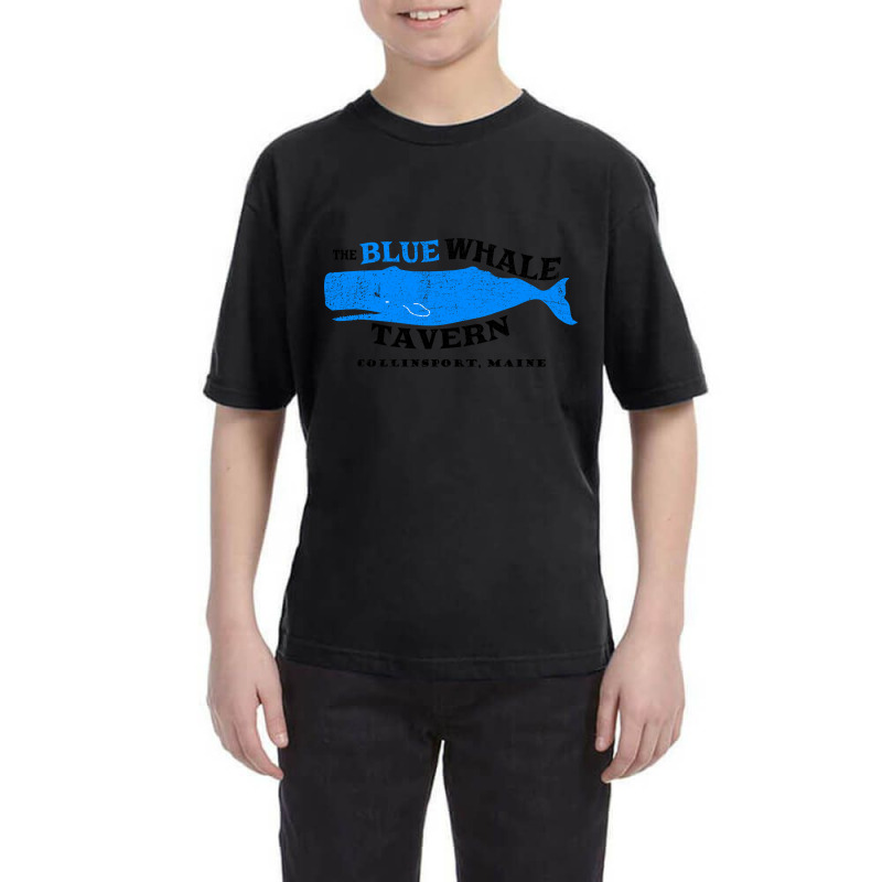 Blue Whale Tavern Distressed Youth Tee by poppyallen | Artistshot