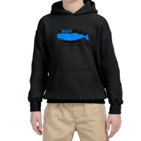 Blue Whale Tavern Distressed Youth Hoodie | Artistshot