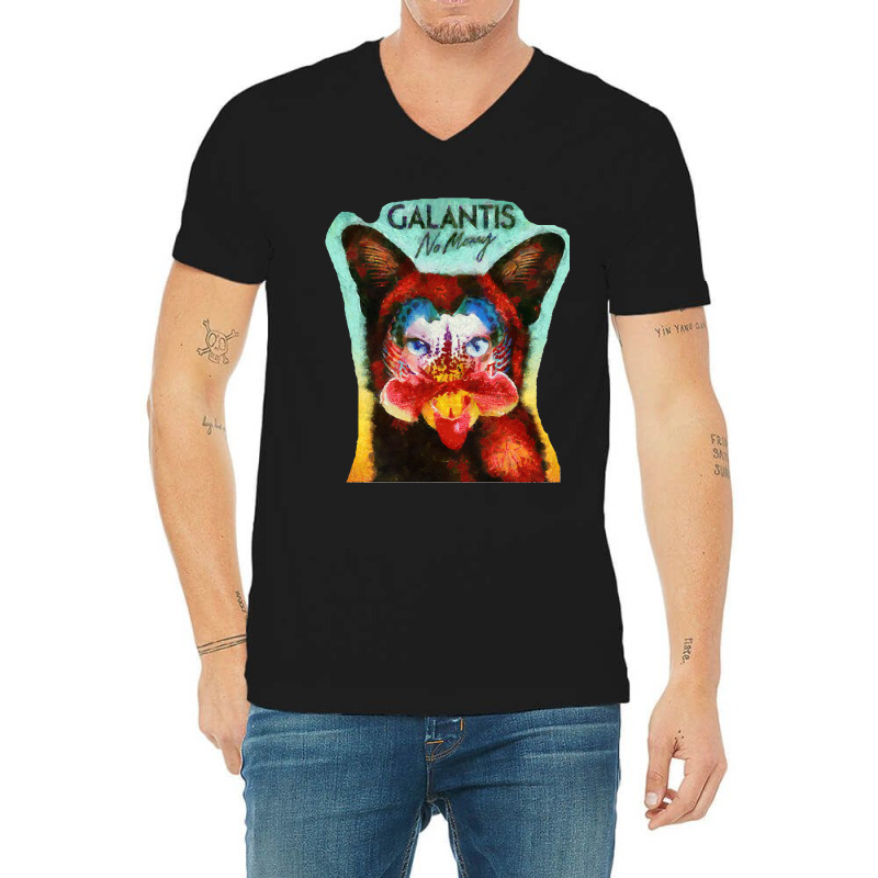 Galantis No Money V-Neck Tee by cm-arts | Artistshot