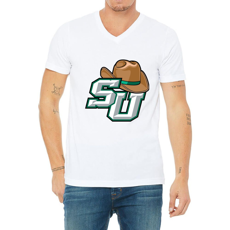 Stetson College Hatters Design V-neck Tee | Artistshot