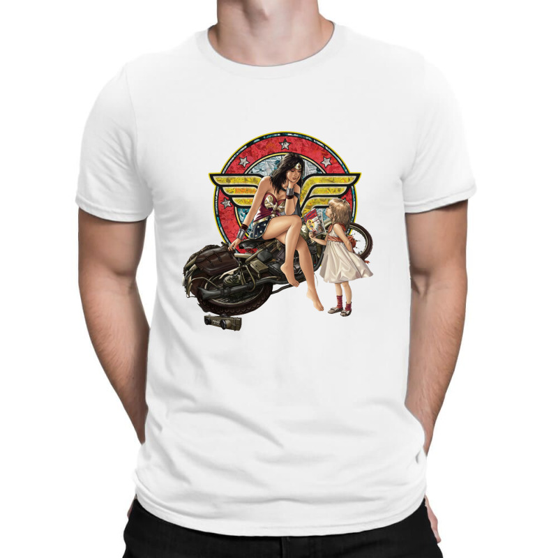 Wonder Woman Motor Classic T-Shirt by theweirdgotchiclub | Artistshot