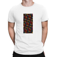 Wres Teling Mask Pattern Design T-shirt | Artistshot