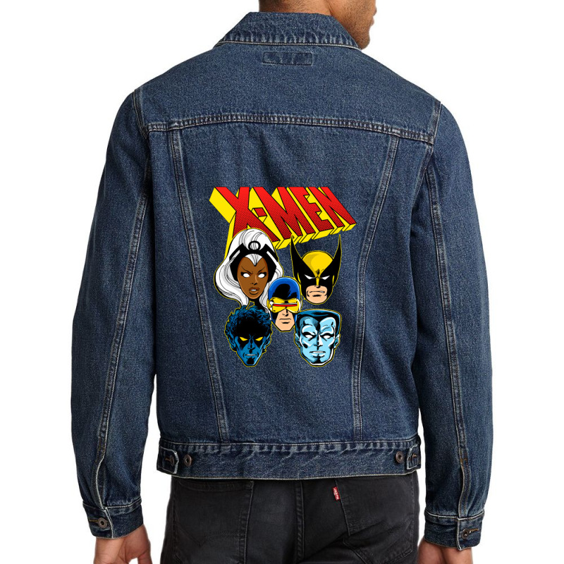 X Men Retro Team Men Denim Jacket by theweirdgotchiclub | Artistshot