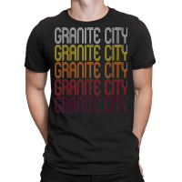 Granite City, Il  Vintage Style Illinois T Shirt T-shirt | Artistshot