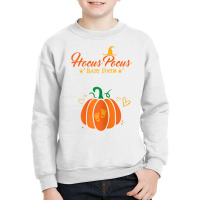 Womens Hocus Pocus Baby Focus Maternity Halloween Pumpkin T Shirt Youth Sweatshirt | Artistshot