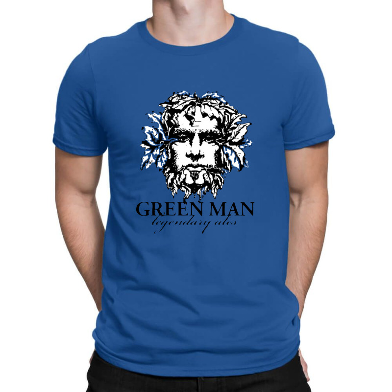 Green Man Legendary Ales T-shirt | Artistshot