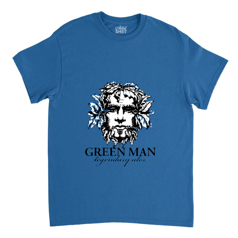 Green Man Legendary Ales Classic T-shirt | Artistshot