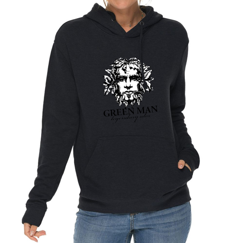 Green Man Legendary Ales Lightweight Hoodie | Artistshot